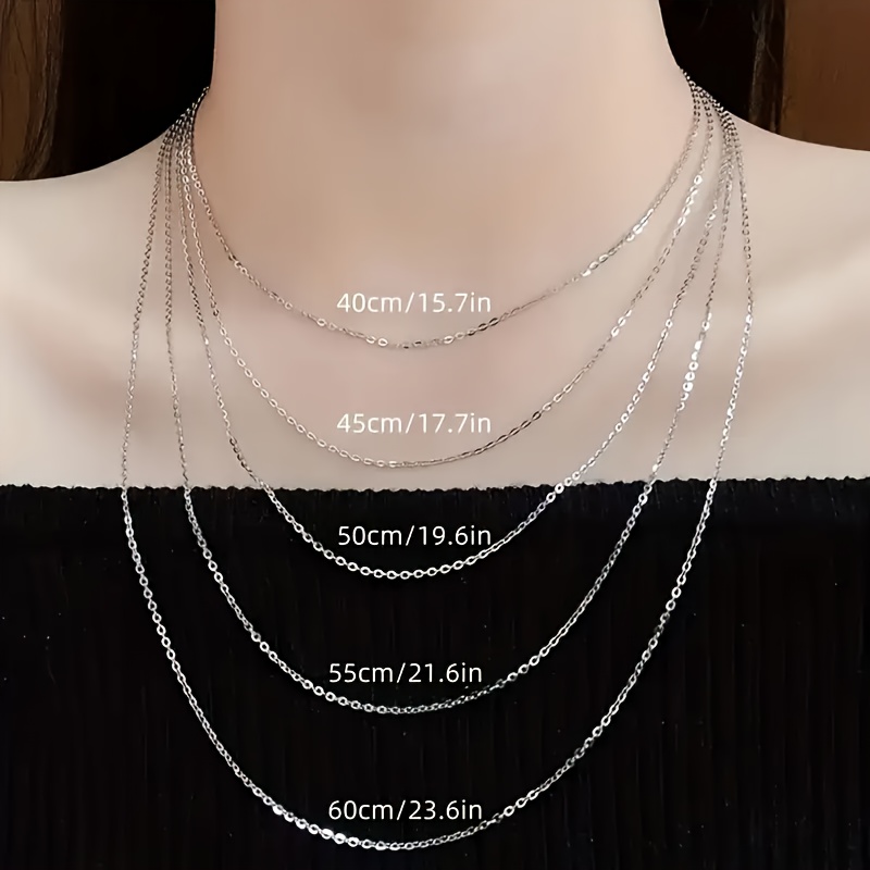 Women's Adjustable Stainless Steel Necklace — Durable Design